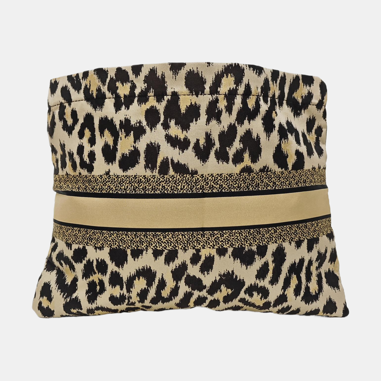 Fabric Clutch Brown