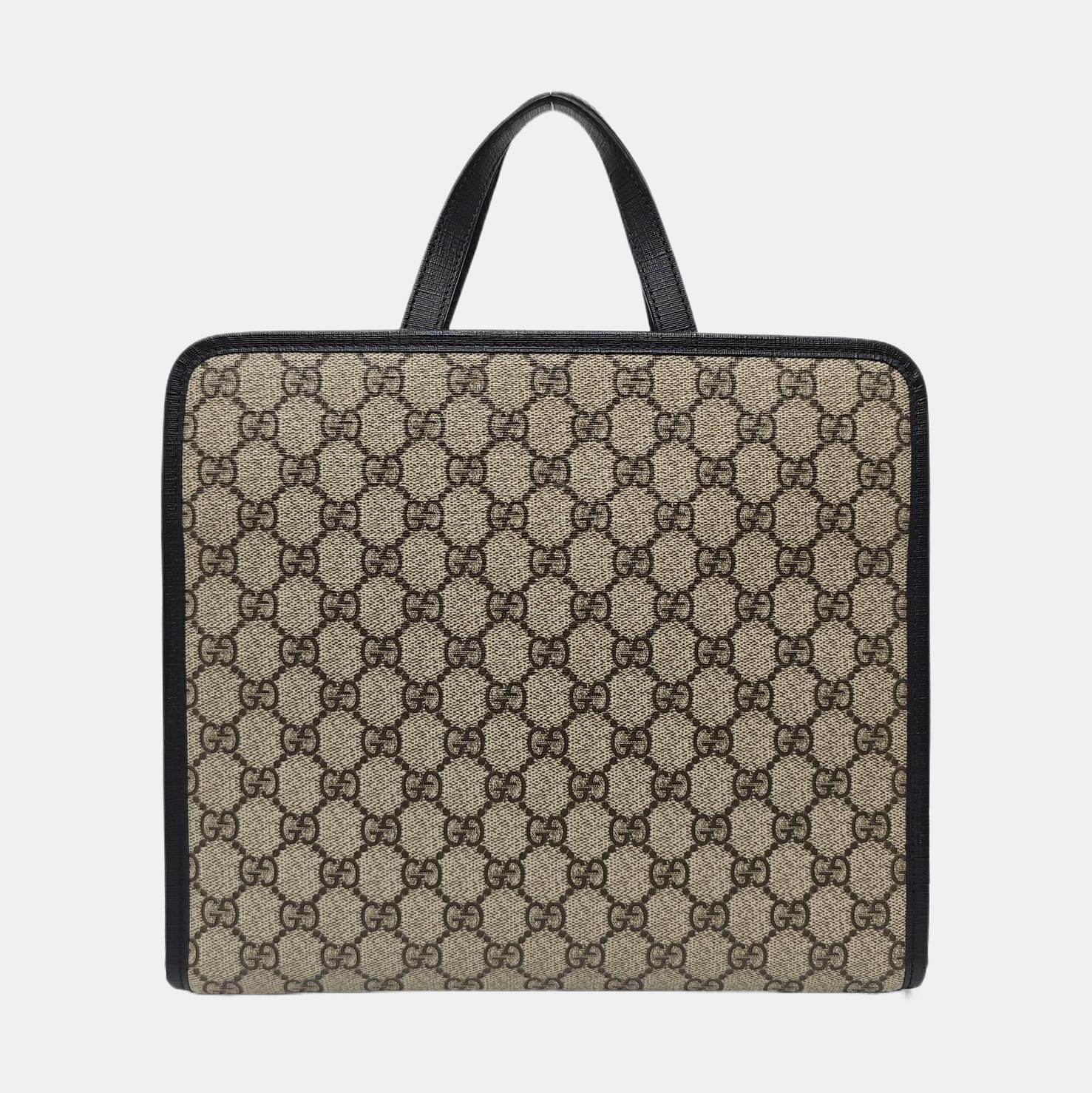 Children’s GG Bucket Monogram Coated Canvas Beige