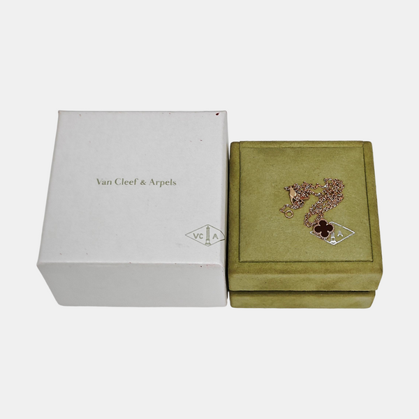 Sweet Alhambra 18k Rose Gold Necklace