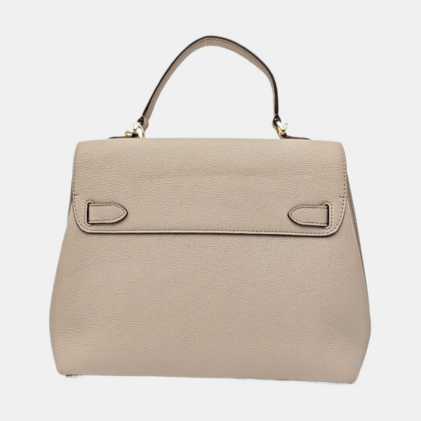 Calfskin Shoulder Bag Beige