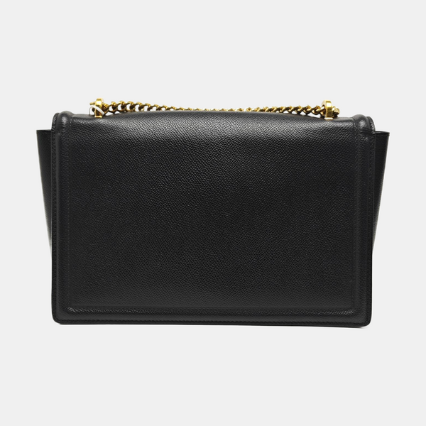 Ginny Medium Calfskin Black