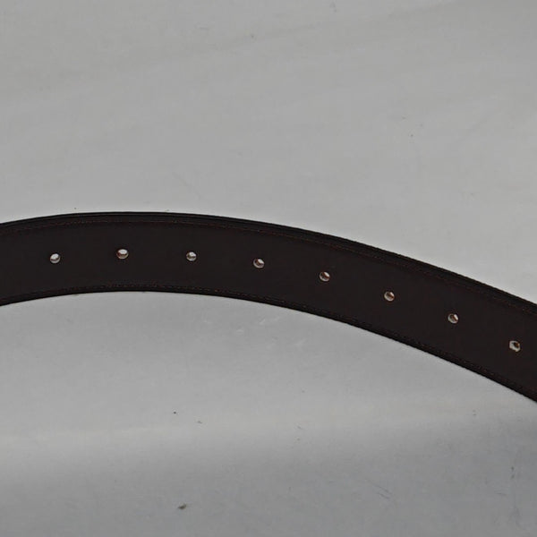 Leather Belt Red