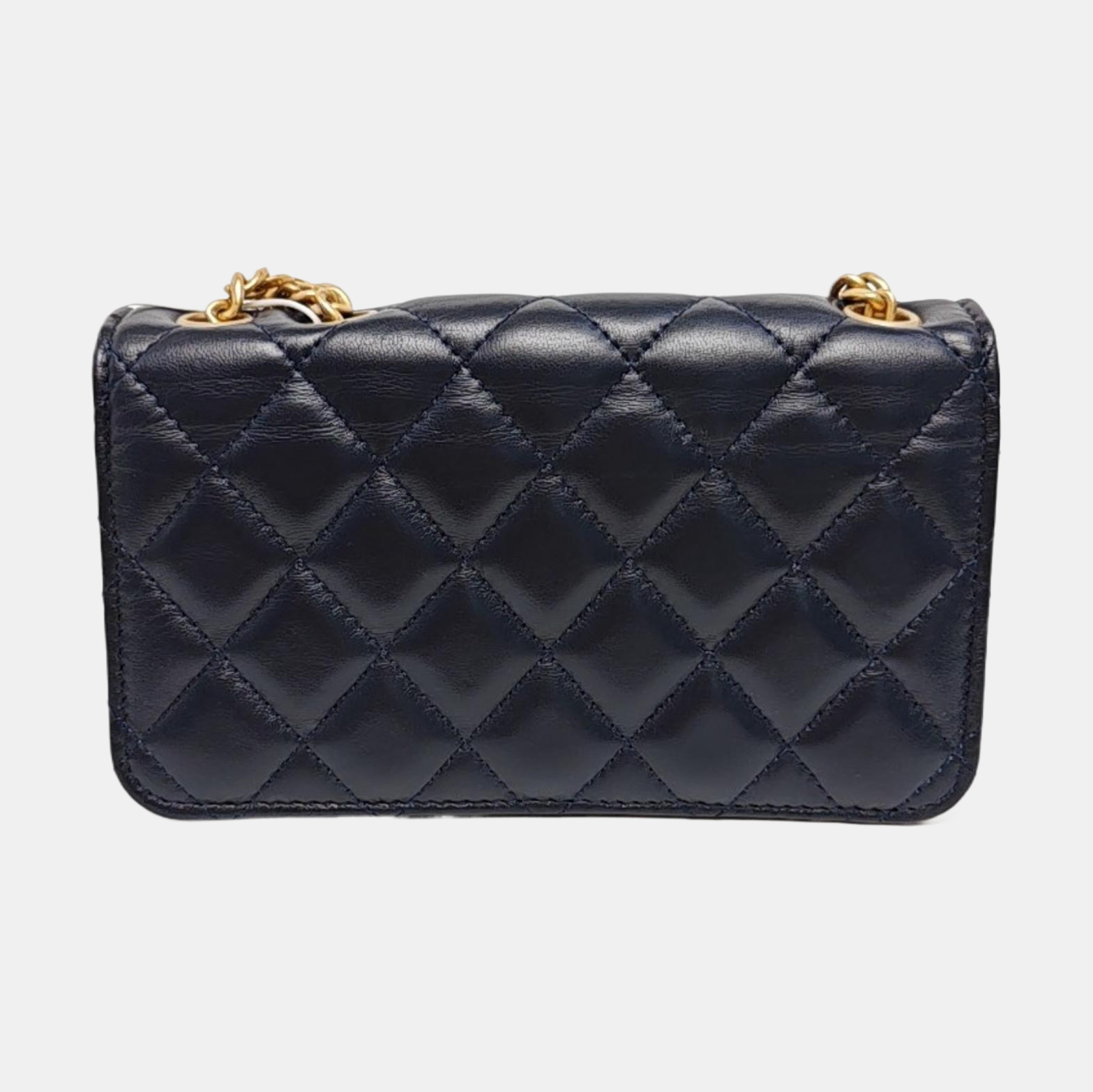 WOC Quilted Lambskin Blue