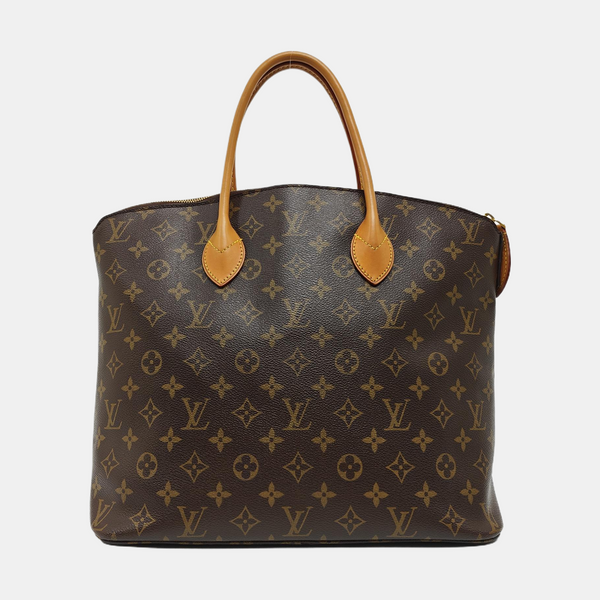 LOCKIT MM Monogram Coated Canvas Brown