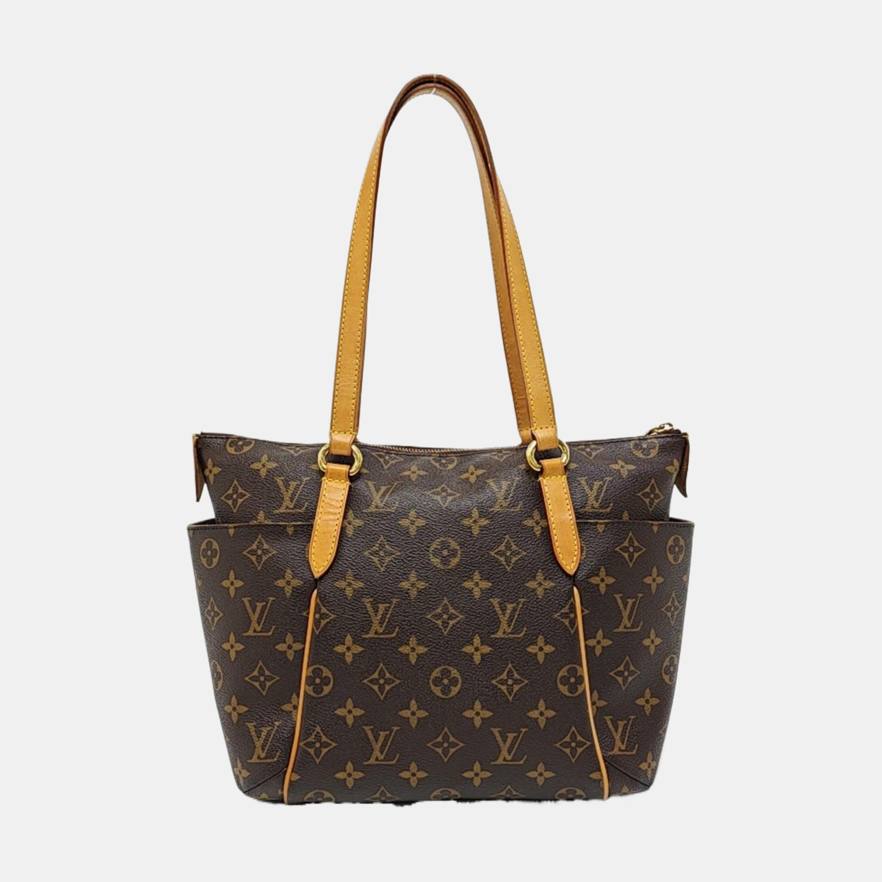 TOTALLY PM Monogram Coated Canvas Brown