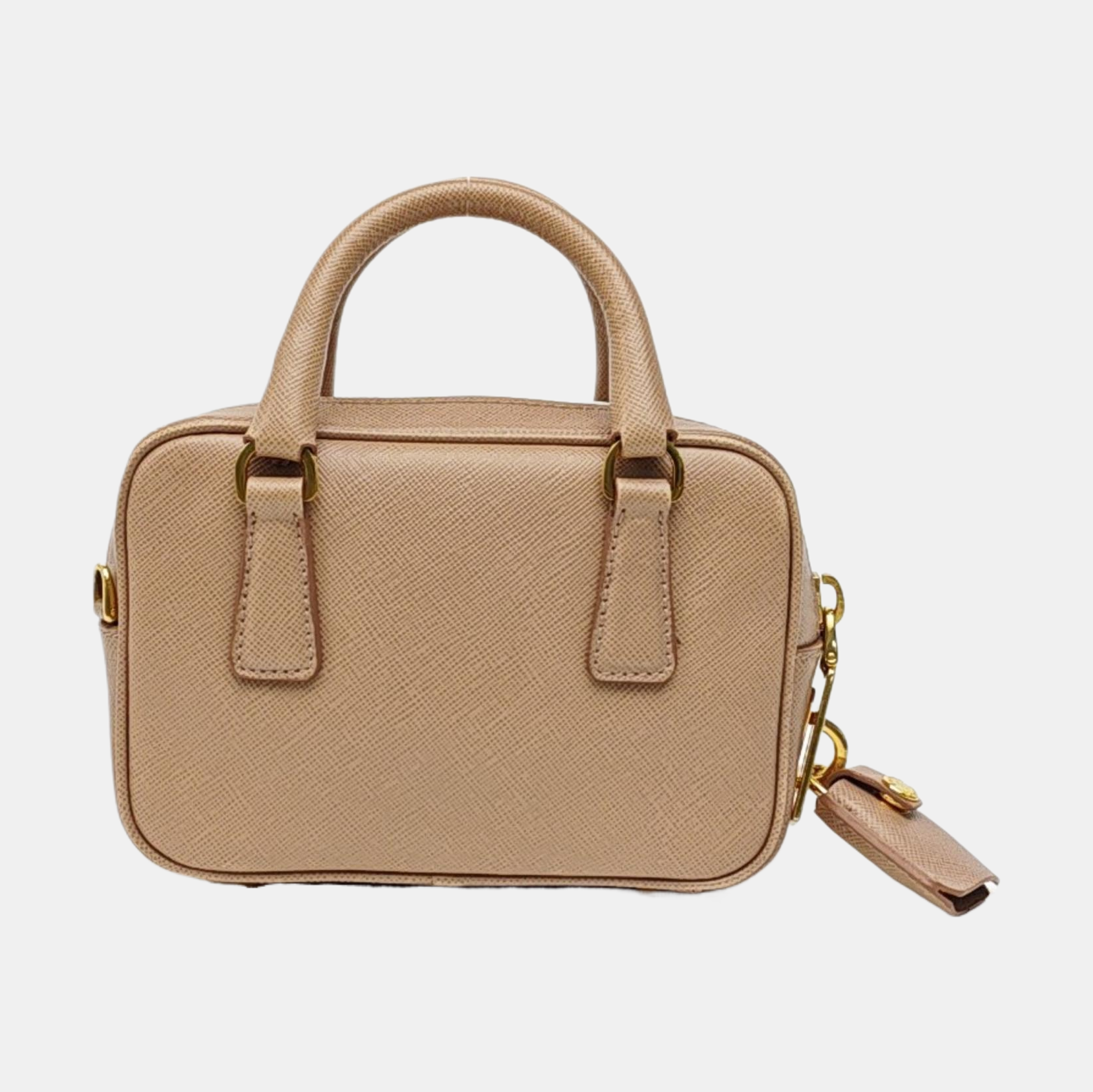 Saffiano Calfskin Tote Bag Pink