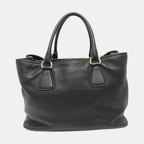 Calfskin Tote Bag Black