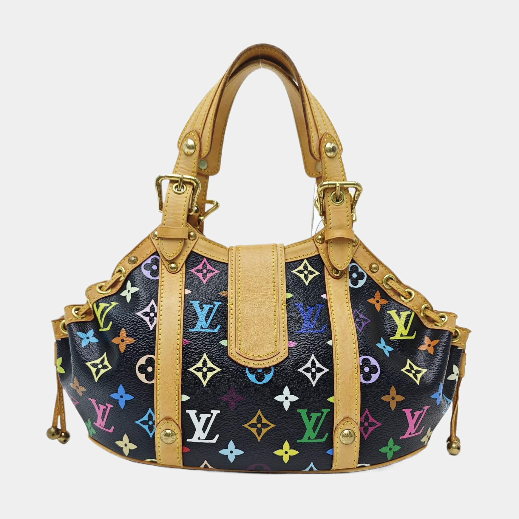 LV × TM THEDA GM Monogram Coated Canvas Black
