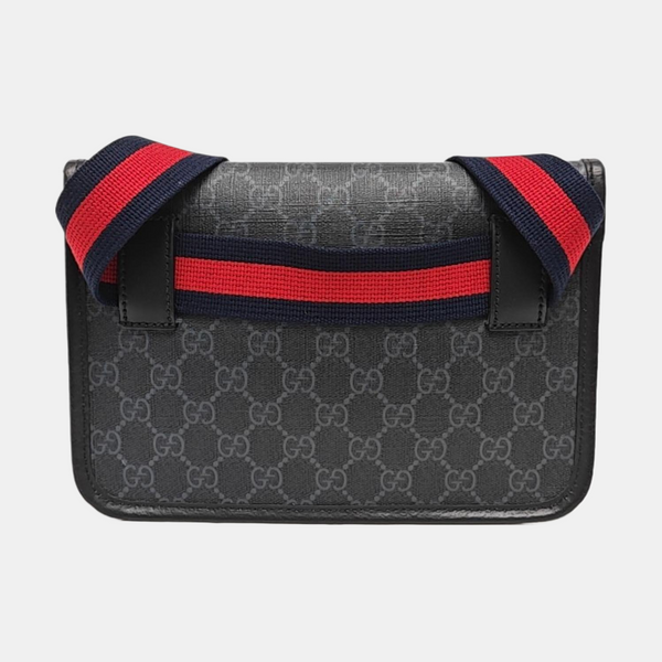 Neo Vintage Monogram Coated Canvas Black