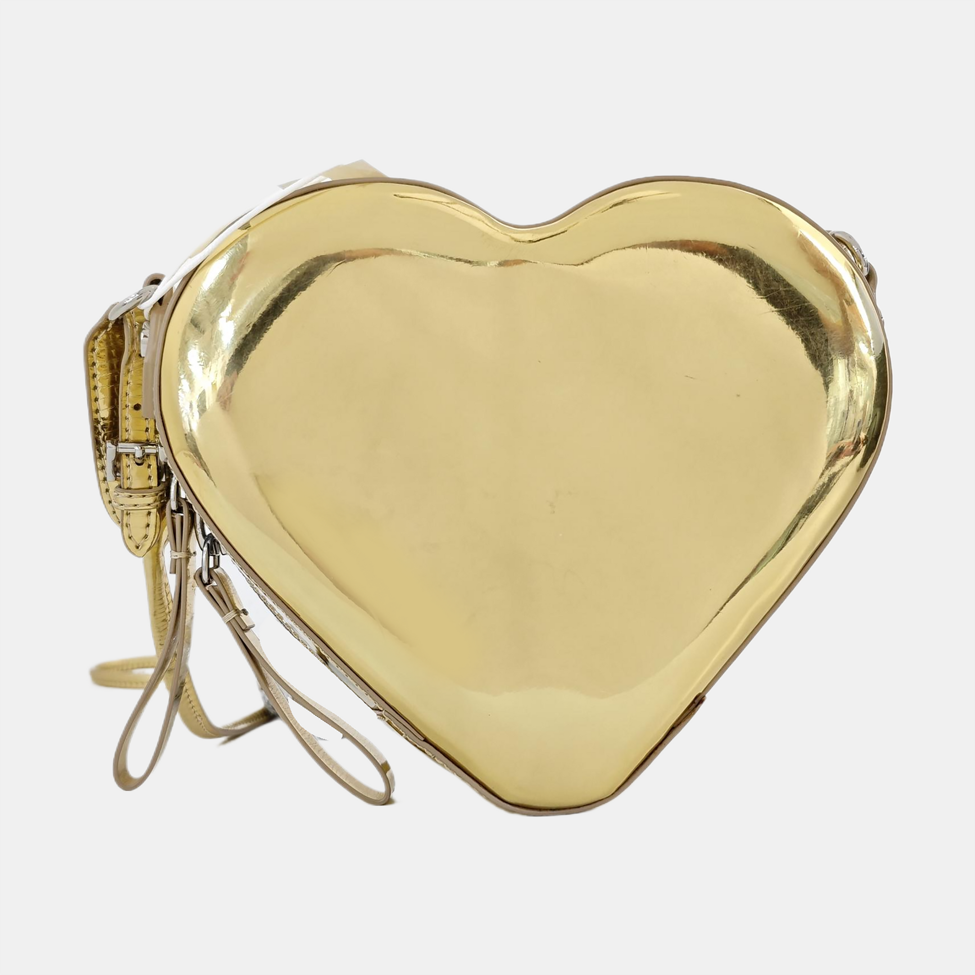 Calfskin Shoulder Bag Gold