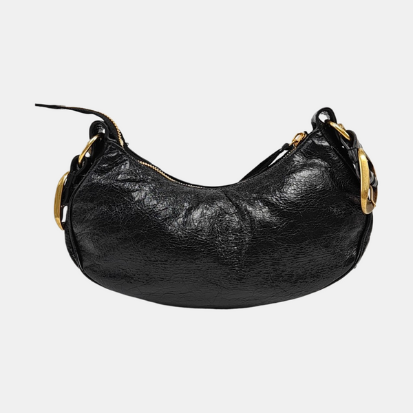 Le Cagole Small Calfskin Black