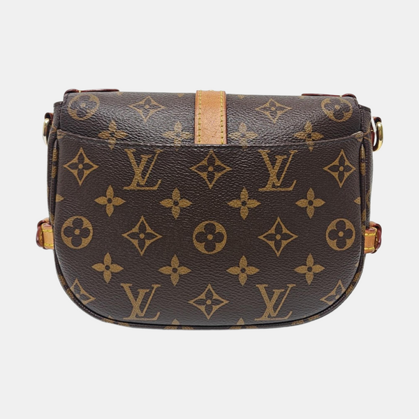 SAUMUR BB Monogram Coated Canvas Brown