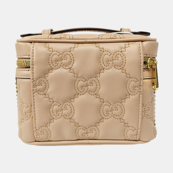 Quilted Calfskin Shoulder Bag Pink