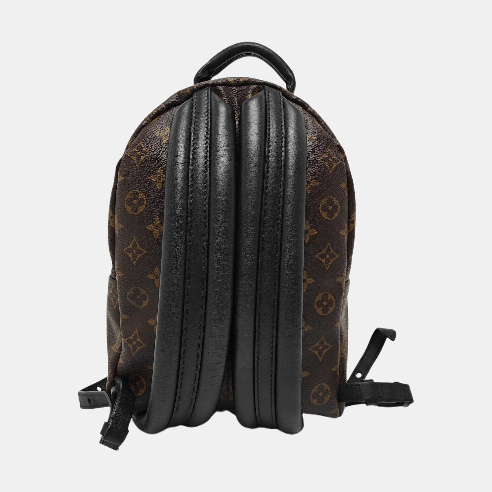 Authenticated pre-owned  PALM SPRINGS PM Monogram Coated Canvas Brown - Backpack at Looply