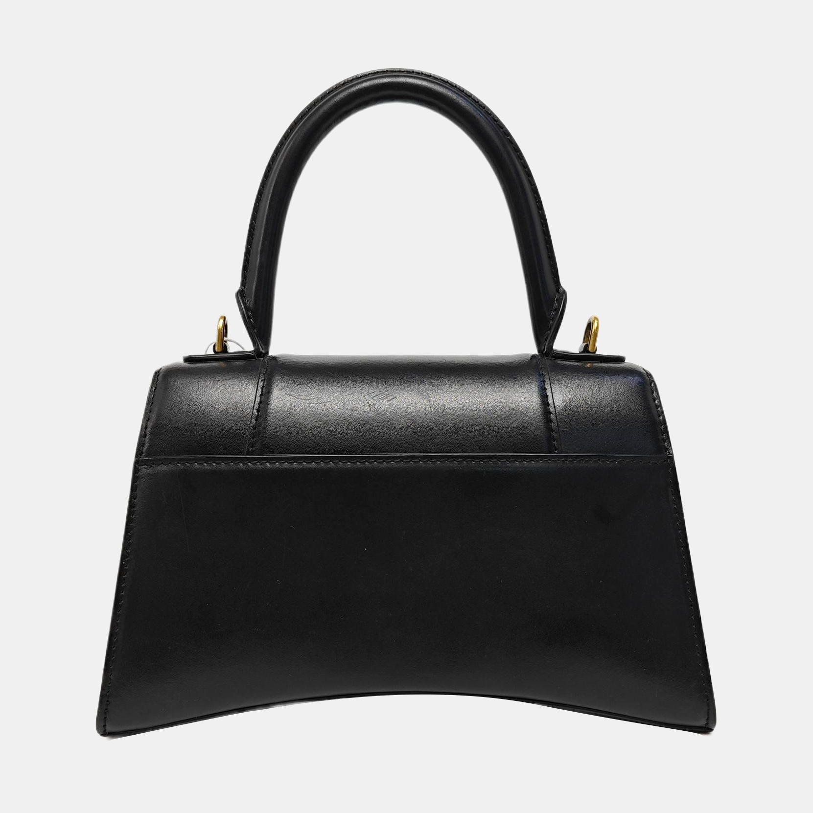 Hourglass S Calfskin Black