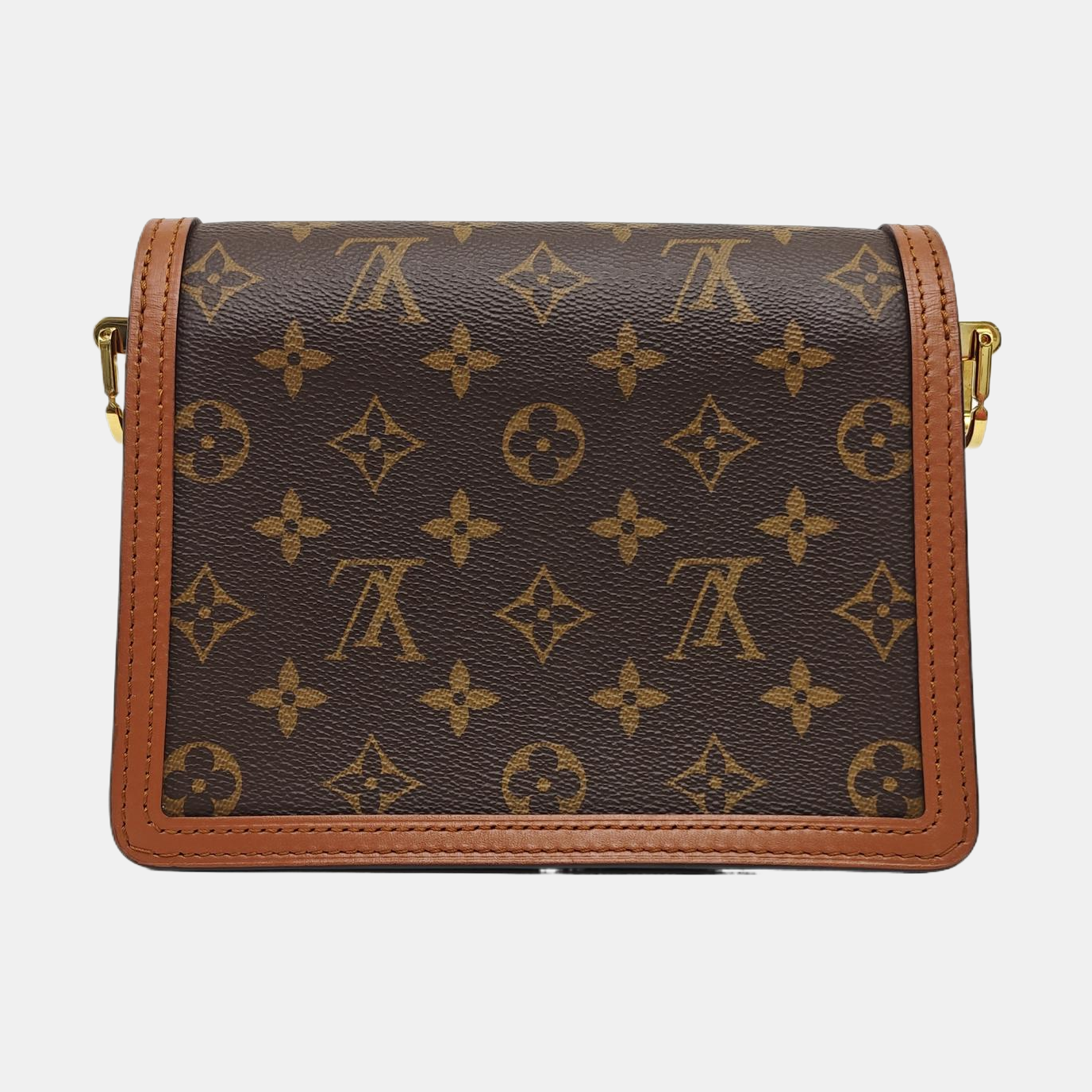 DAUPHINE Mini Coated Canvas Brown