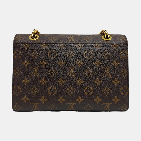 VICTOIRE Monogram Coated Canvas Brown