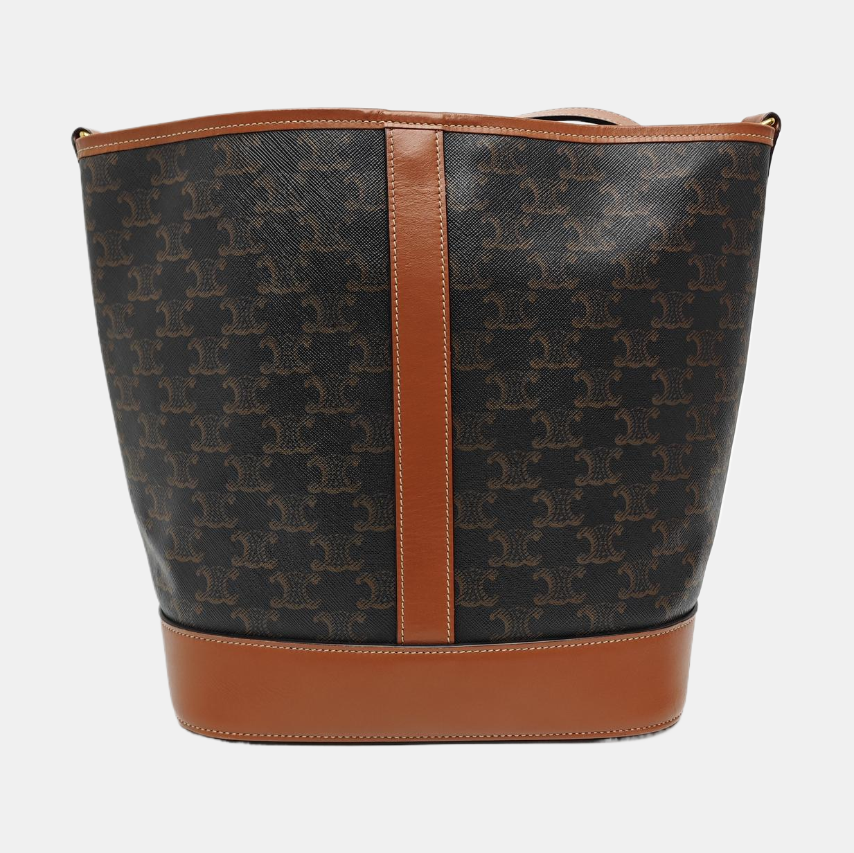 TRIOMPHE CANVAS Medium Coated Canvas Brown