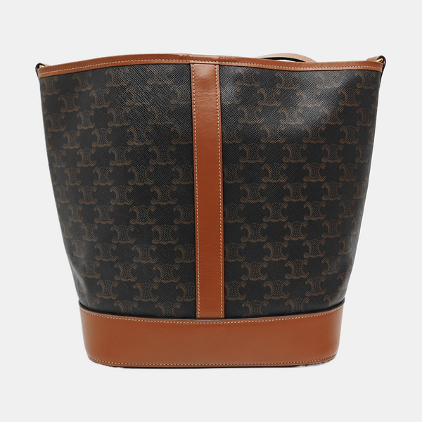 TRIOMPHE CANVAS Medium Coated Canvas Brown