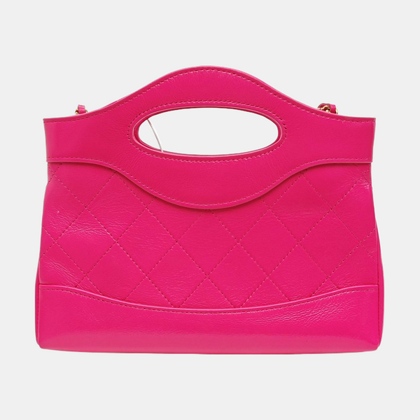 CHANEL 31 Quilted Calfskin Red