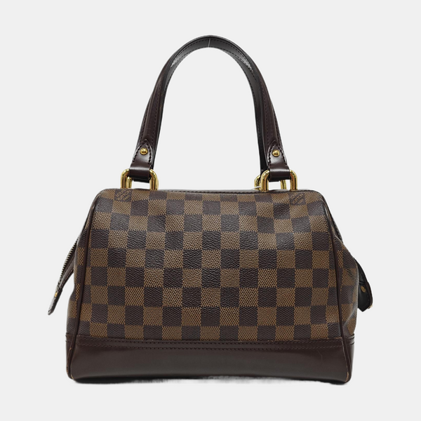 KNIGHTSBRIDGE Damier Ebene Coated Canvas Brown