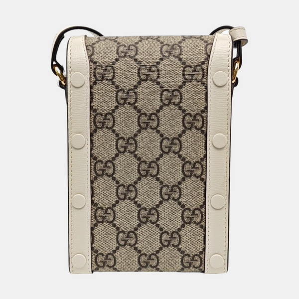 Horsebit 1955 Mini Coated Canvas Beige
