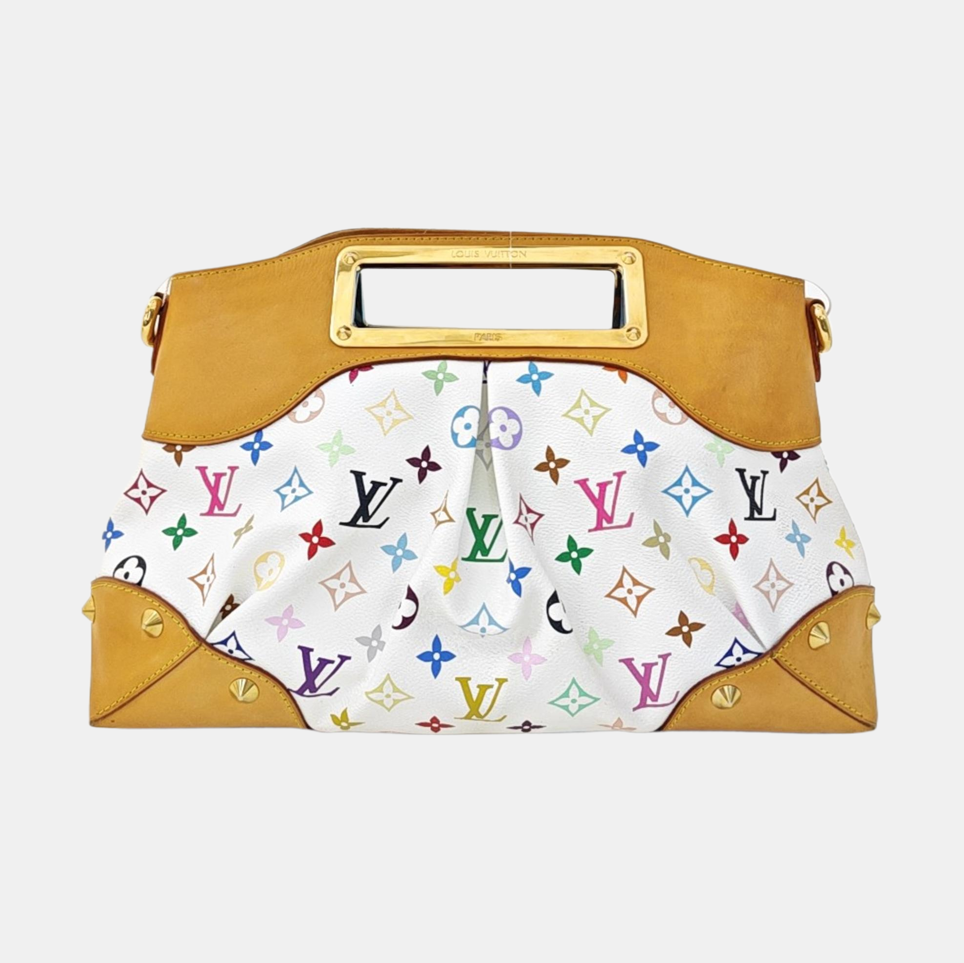 LV × TM JUDY MM Monogram Coated Canvas White