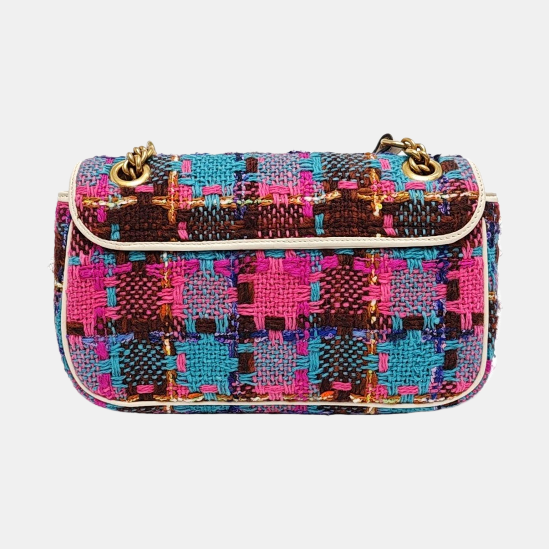 GG Marmont Small Wool Multicolor