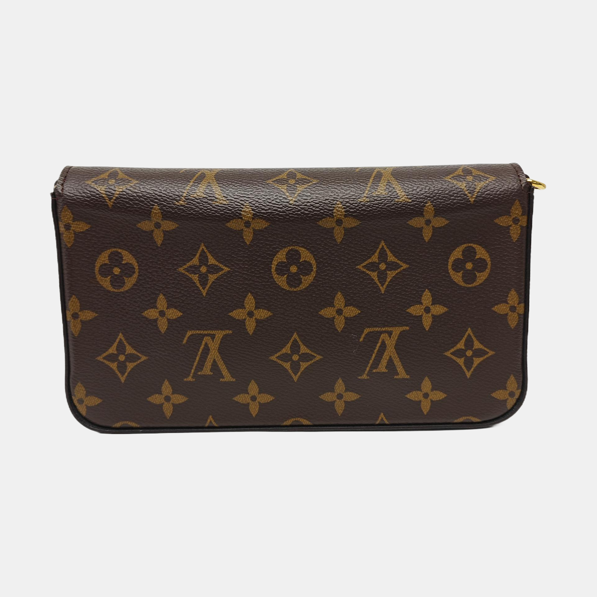 FÉLICIE Monogram Coated Canvas Brown