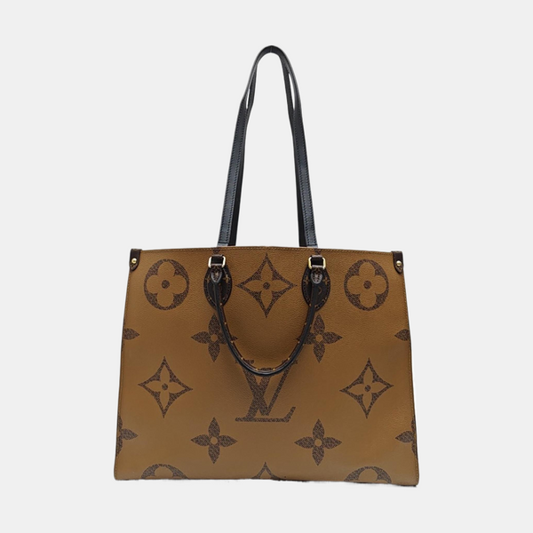 ONTHEGO GM Monogram Coated Canvas Brown