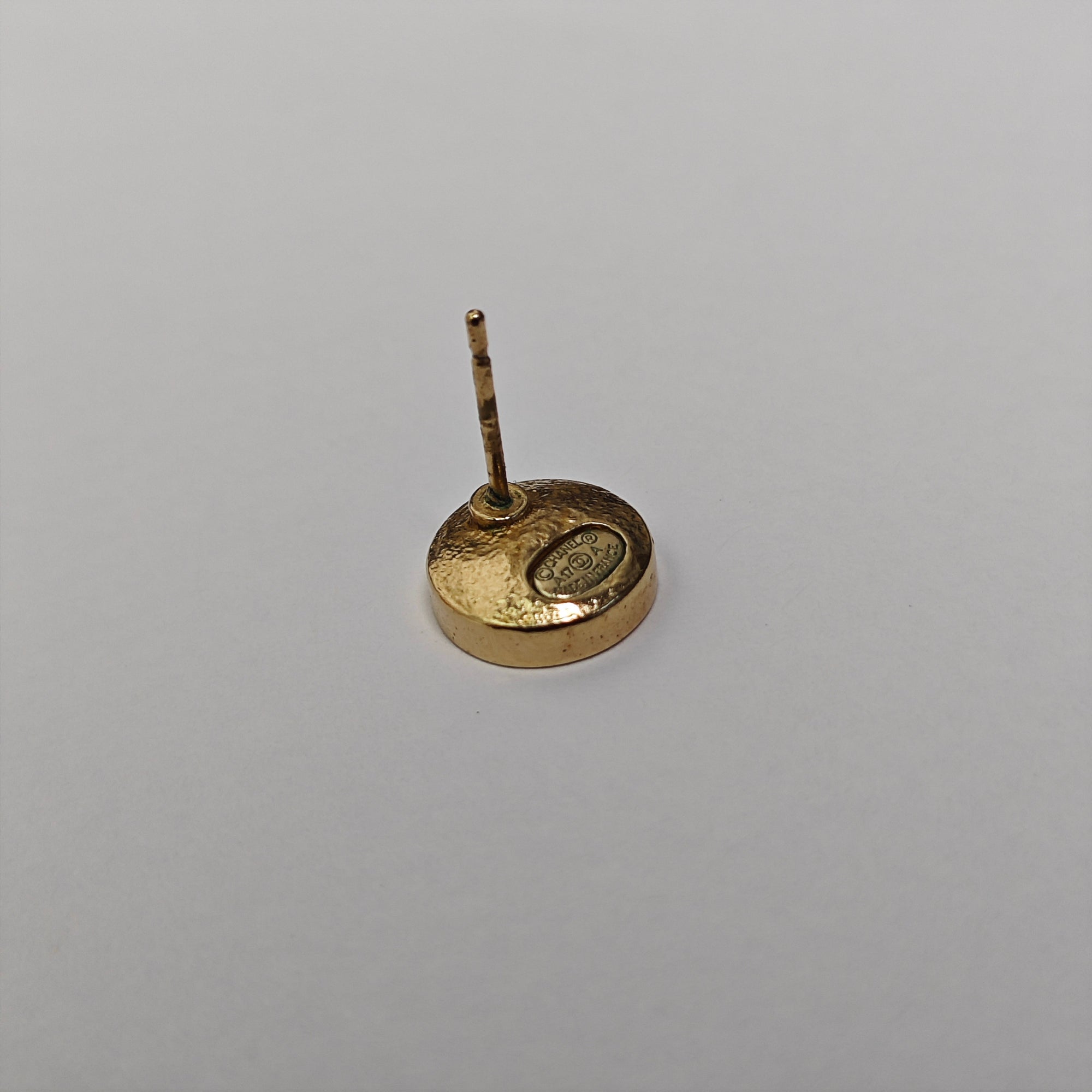 Metal Gold Stud Earrings