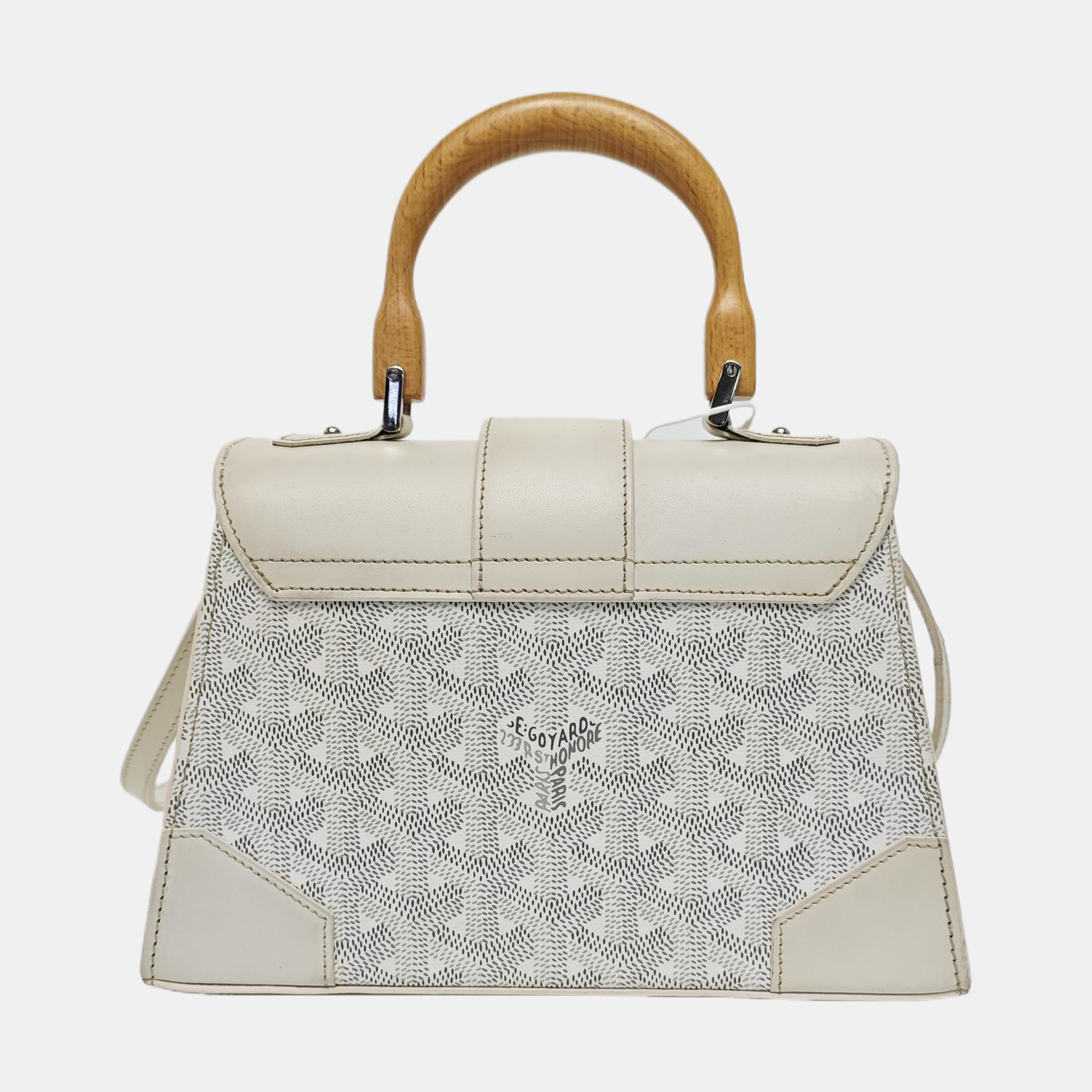 Saïgon Mini Coated Canvas White