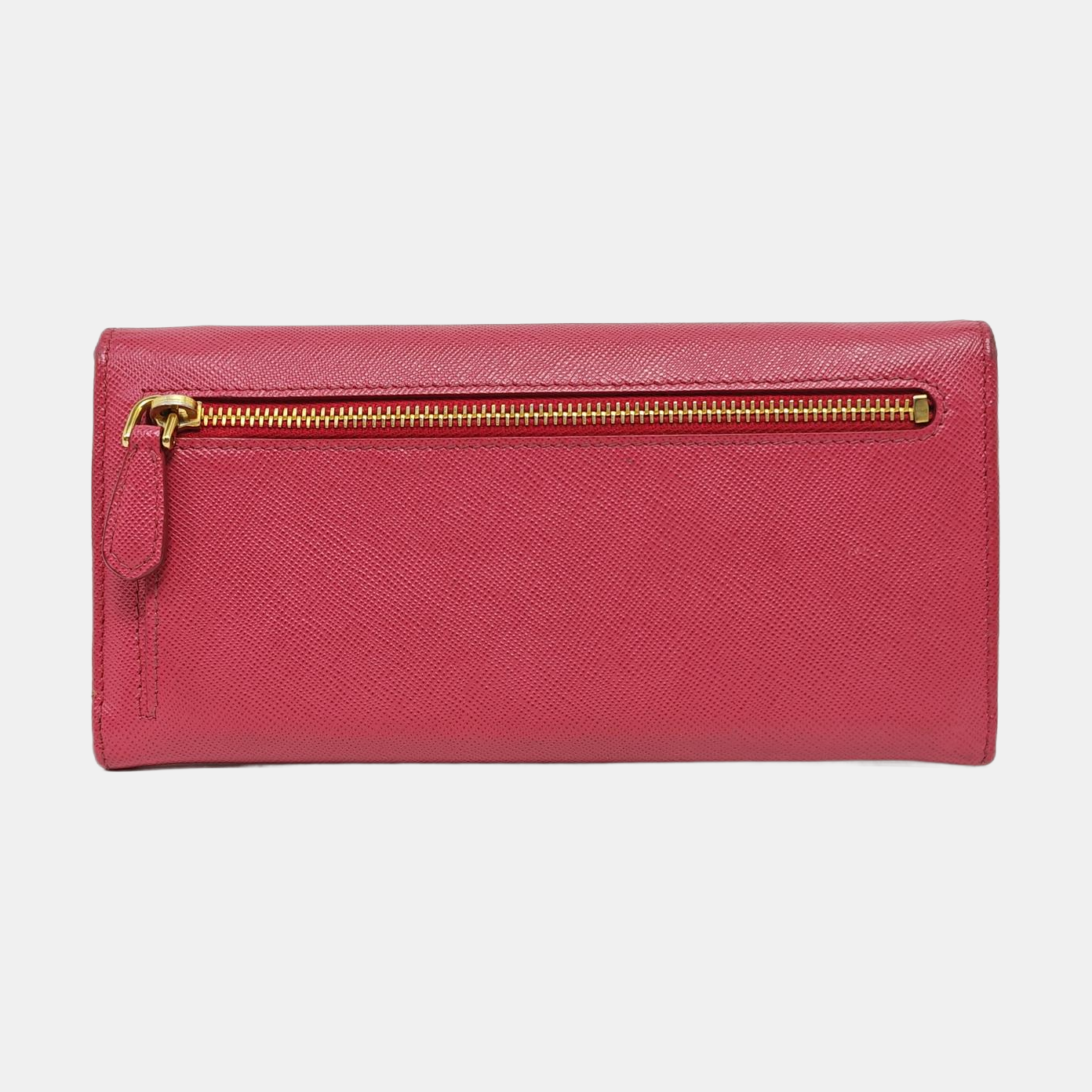 Saffiano Calfskin Wallet Red