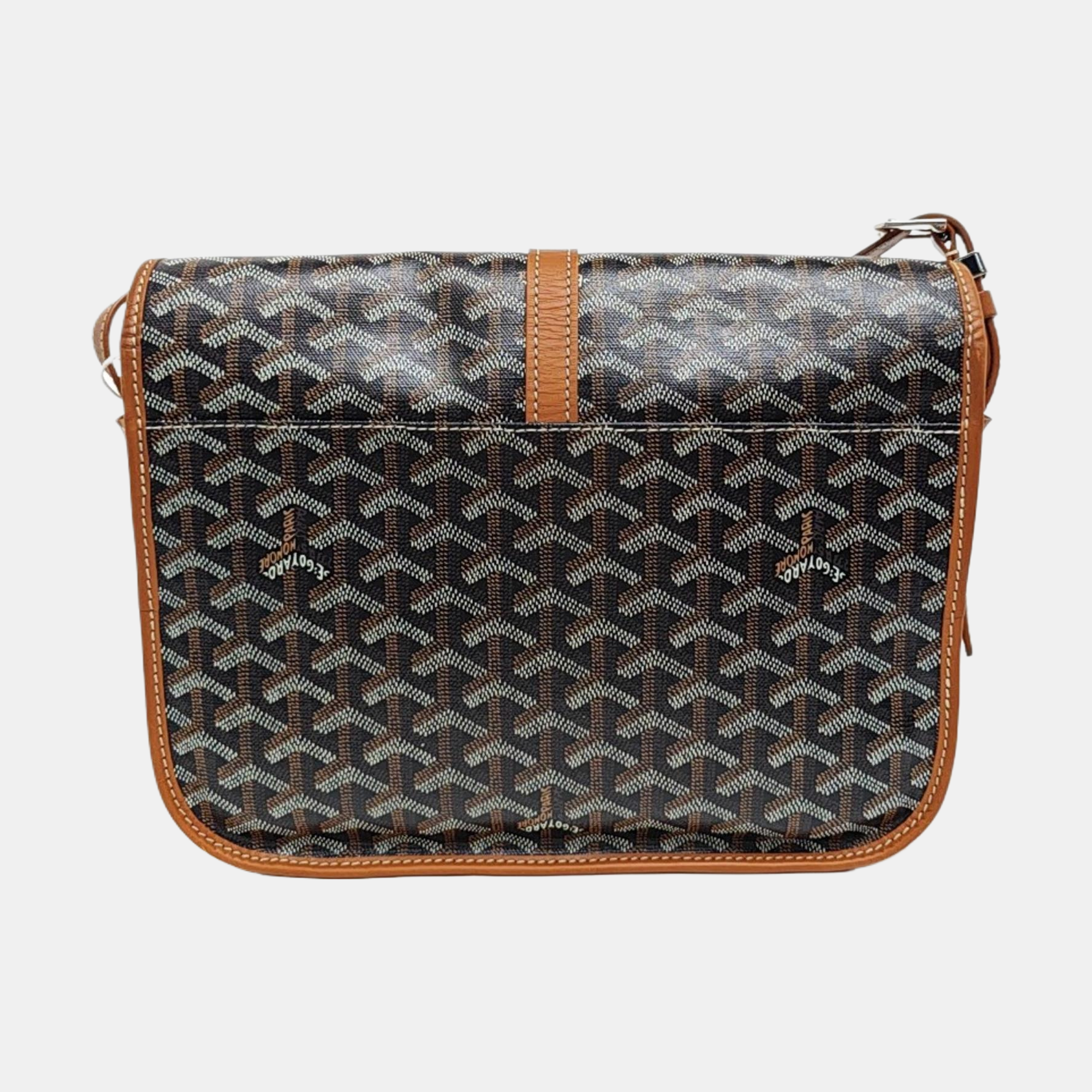 Belvedere Coated Canvas Brown