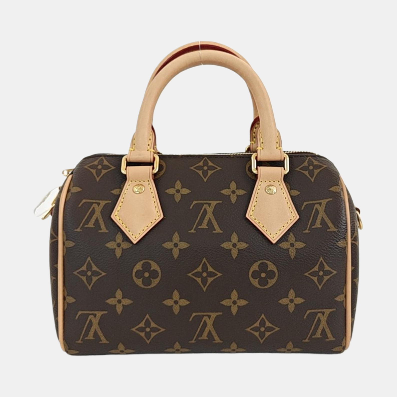 SPEEDY 20 Monogram Coated Canvas Brown
