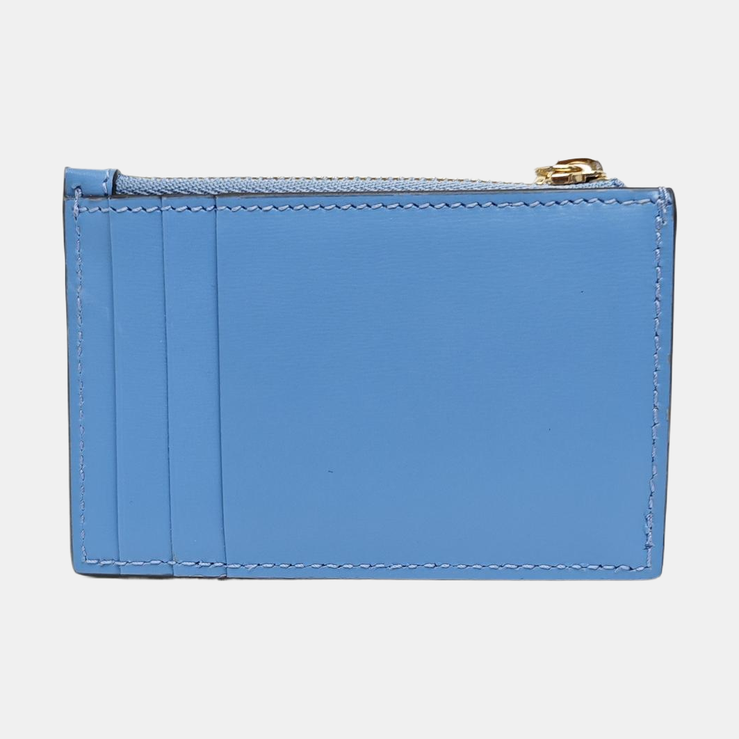 Monogram Calfskin Wallet Blue