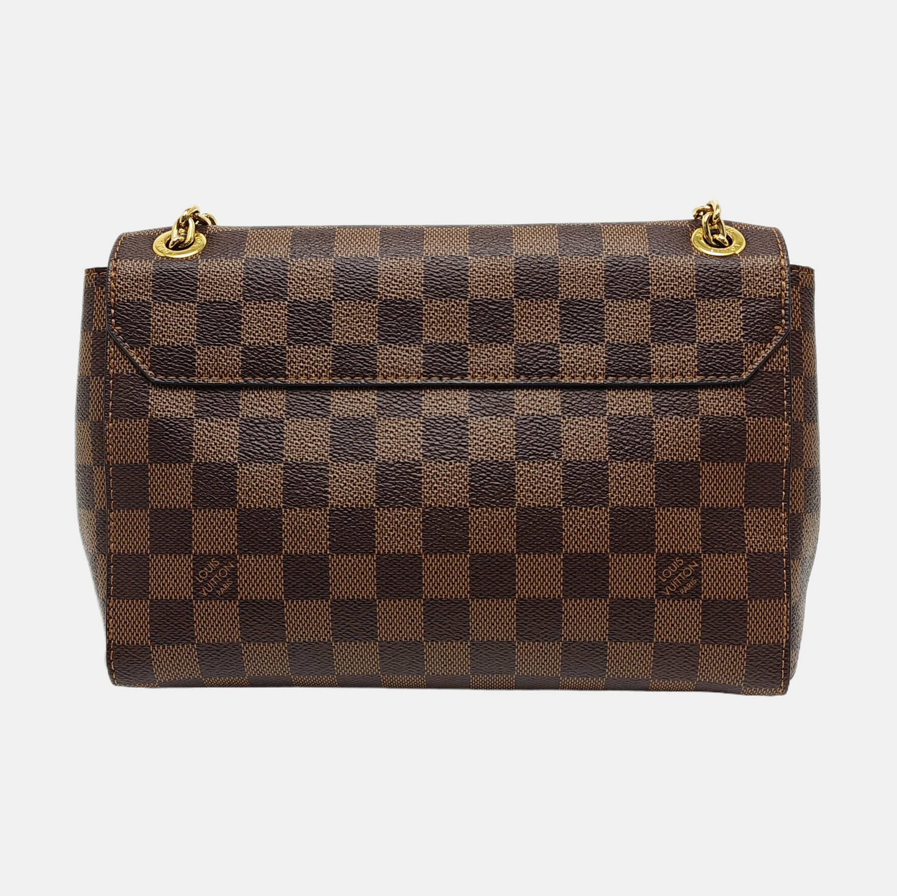 VAVIN PM Damier Ebene Coated Canvas Brown