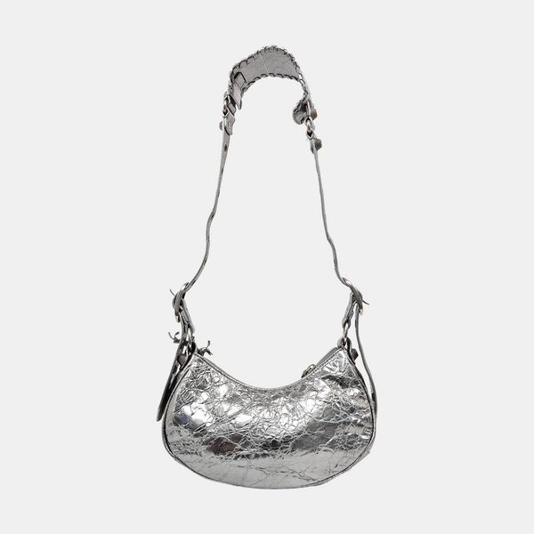 Le Cagole XS Lambskin Gray