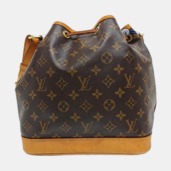 NOÉ MM Monogram Coated Canvas Brown