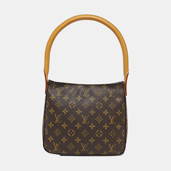 LOOPING MM Monogram Coated Canvas Brown