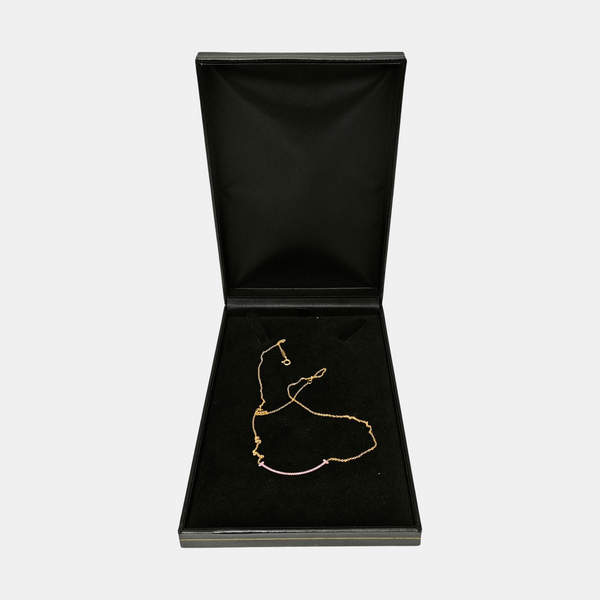 Tiffany T 18k Rose Gold Necklace