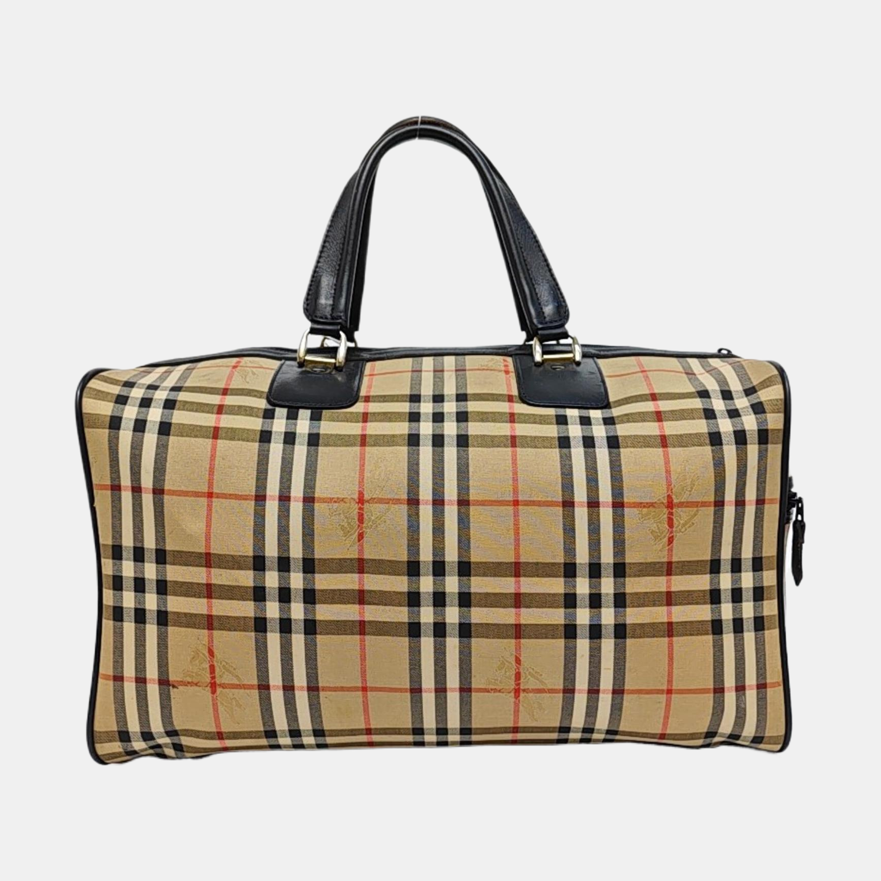Canvas Top Handle Bag Beige