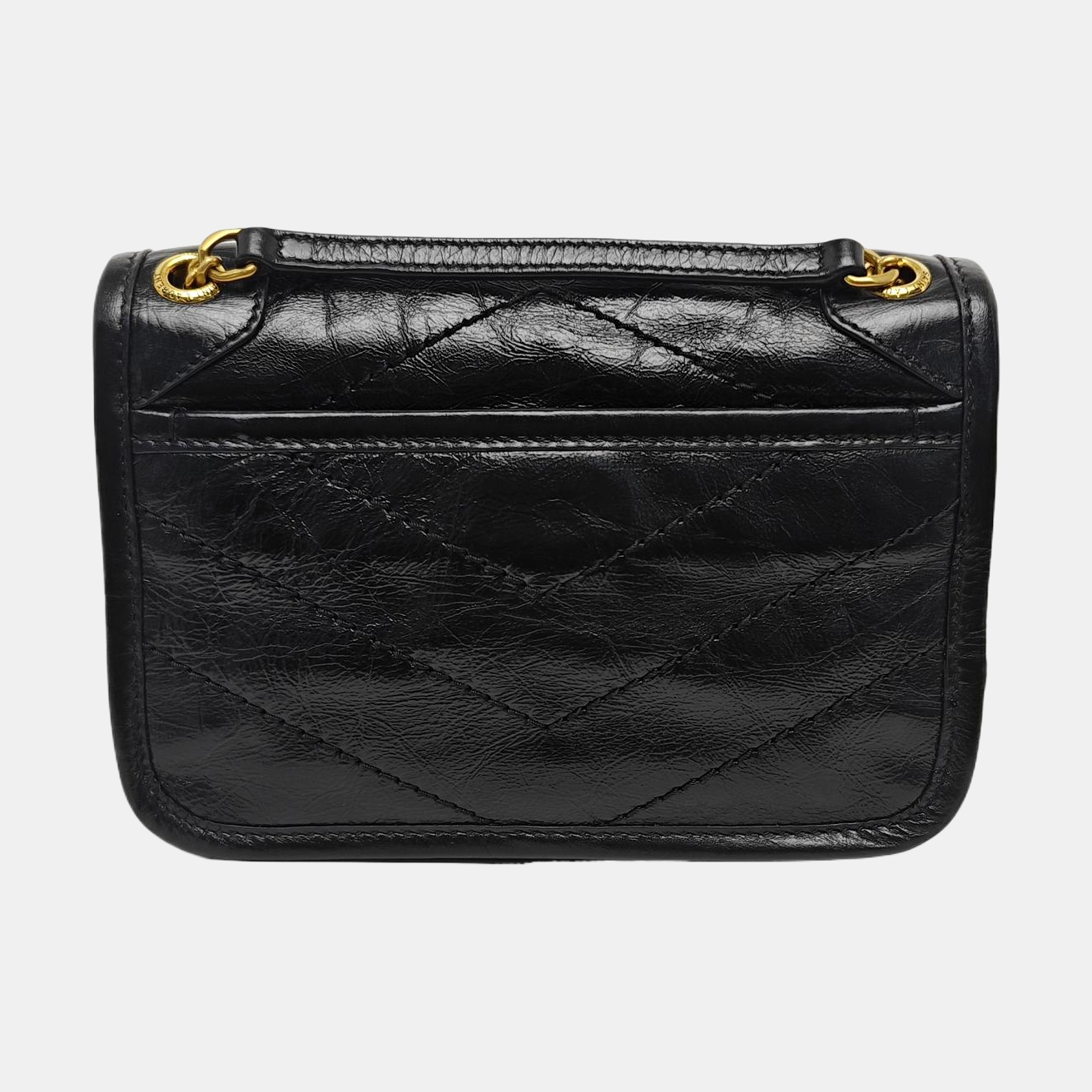 NIKI Mini Quilted Calfskin Black