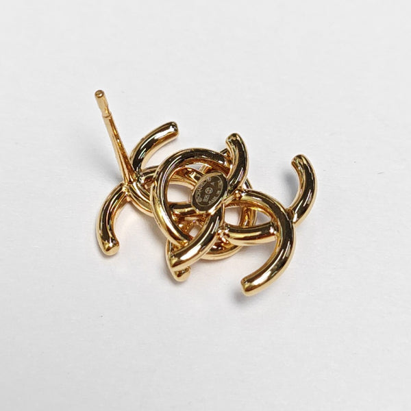 Metal Gold Stud Earrings