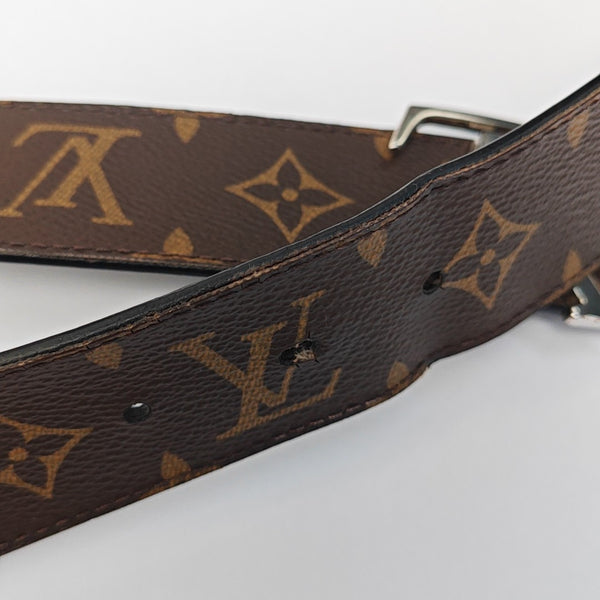 Coated Canvas Belt Brown