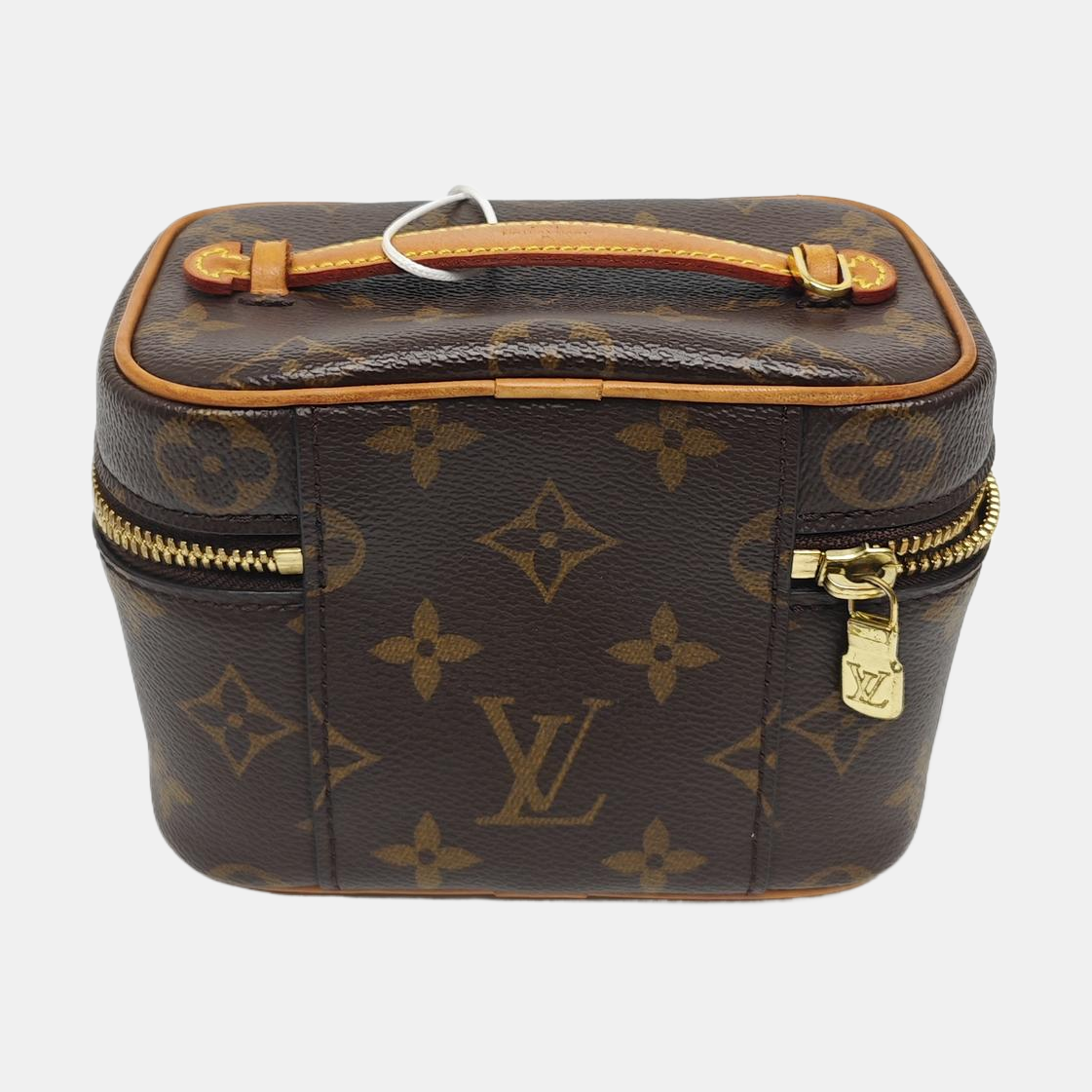 NICE Super Mini Monogram Coated Canvas Brown