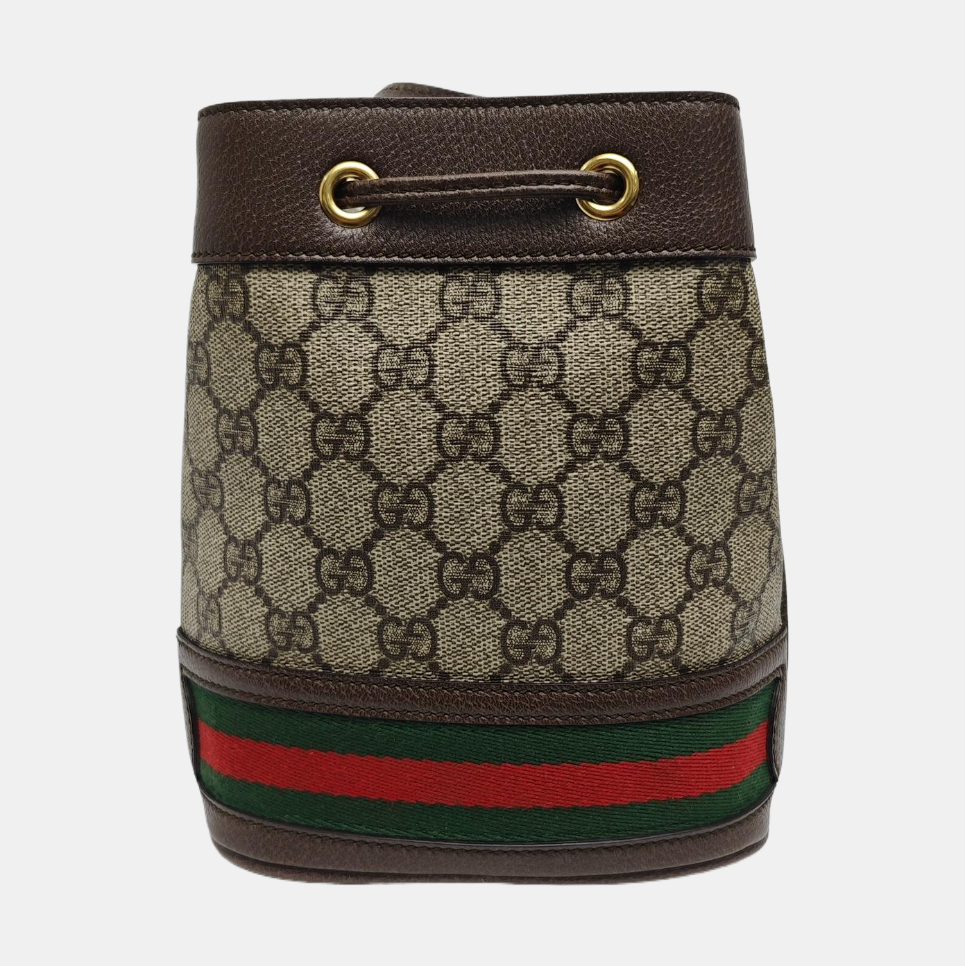 Ophidia Mini Monogram Coated Canvas Beige