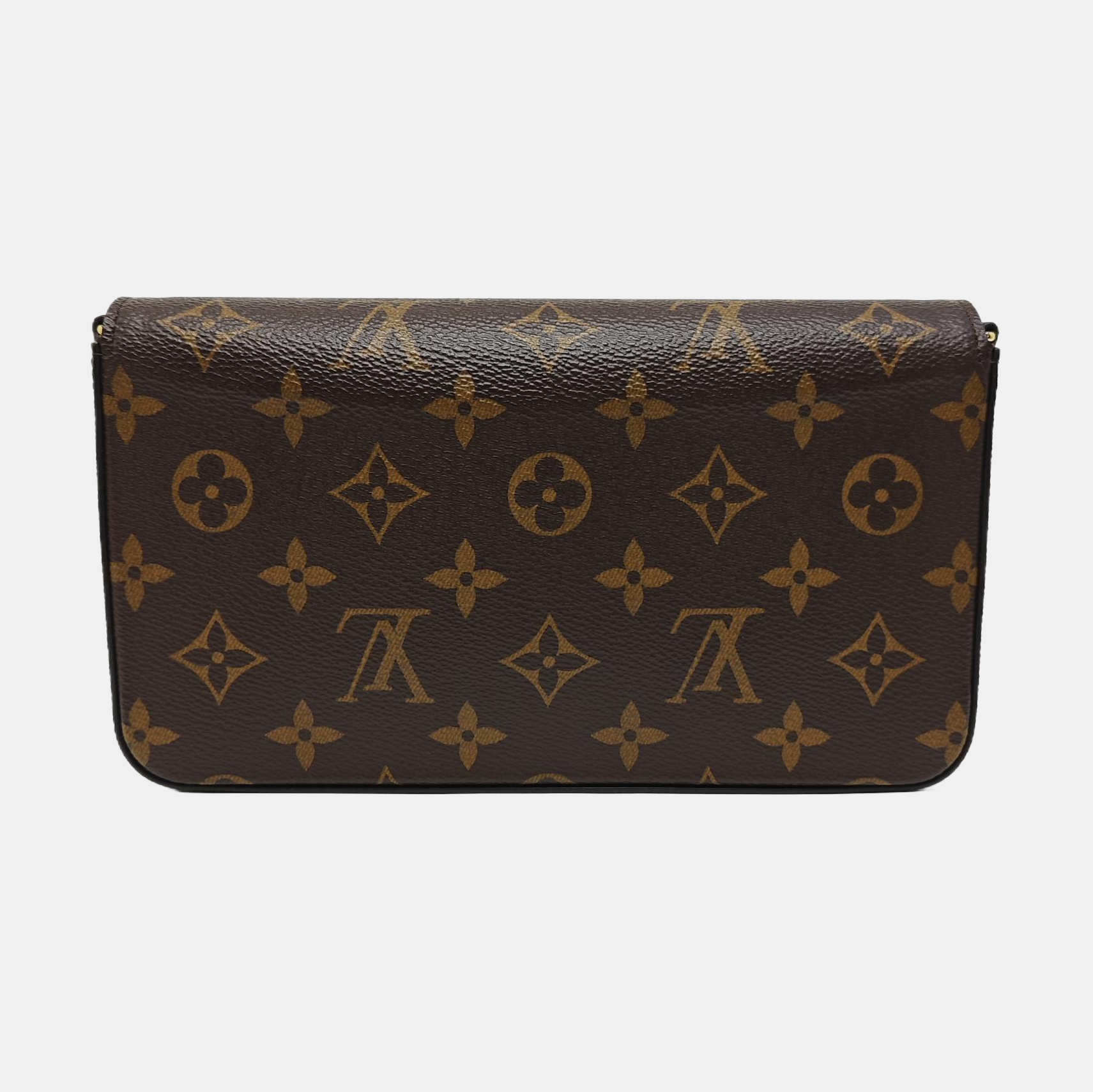 FÉLICIE Monogram Coated Canvas Brown