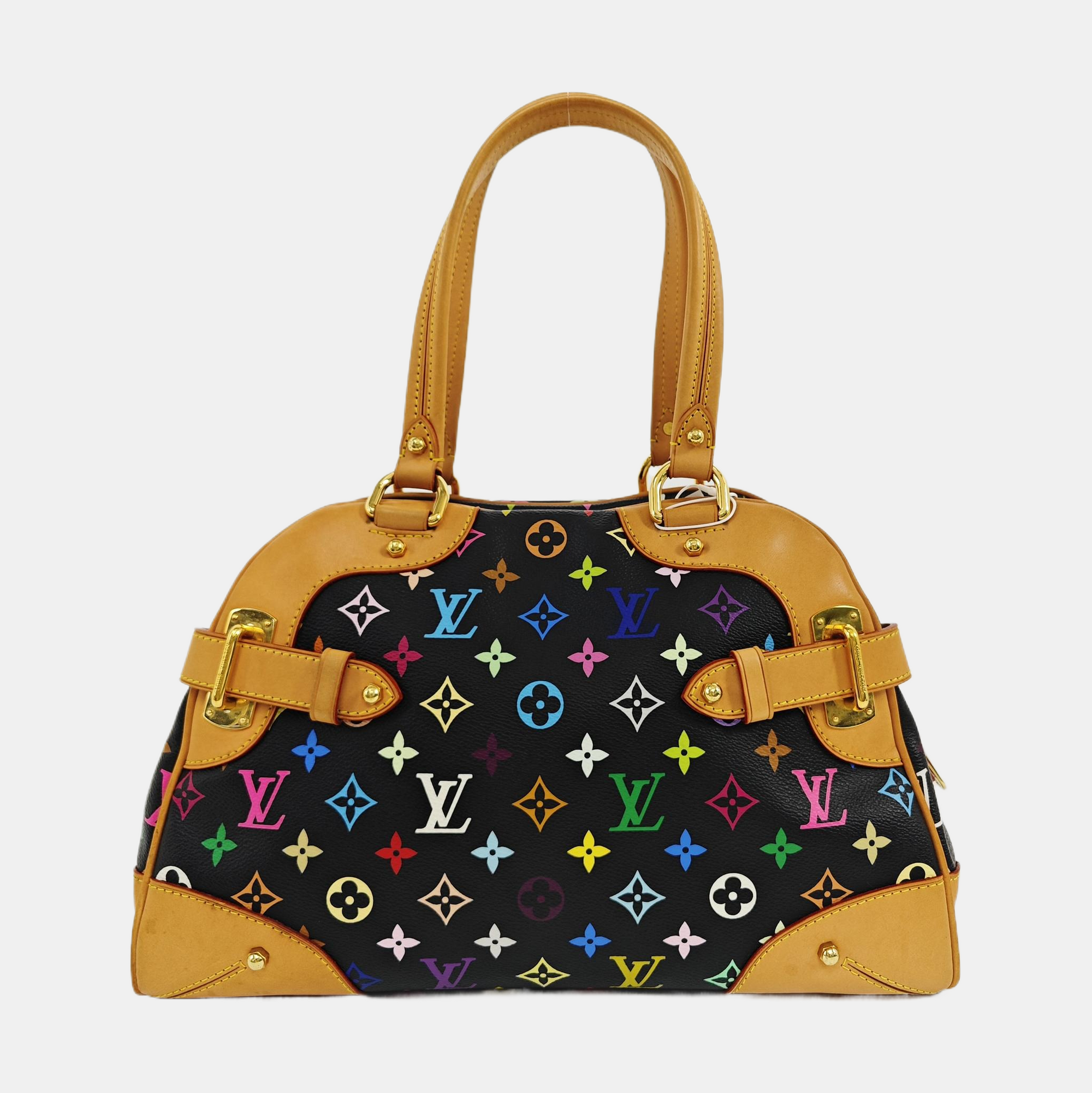 LV × TM CLAUDIA Monogram Coated Canvas Black