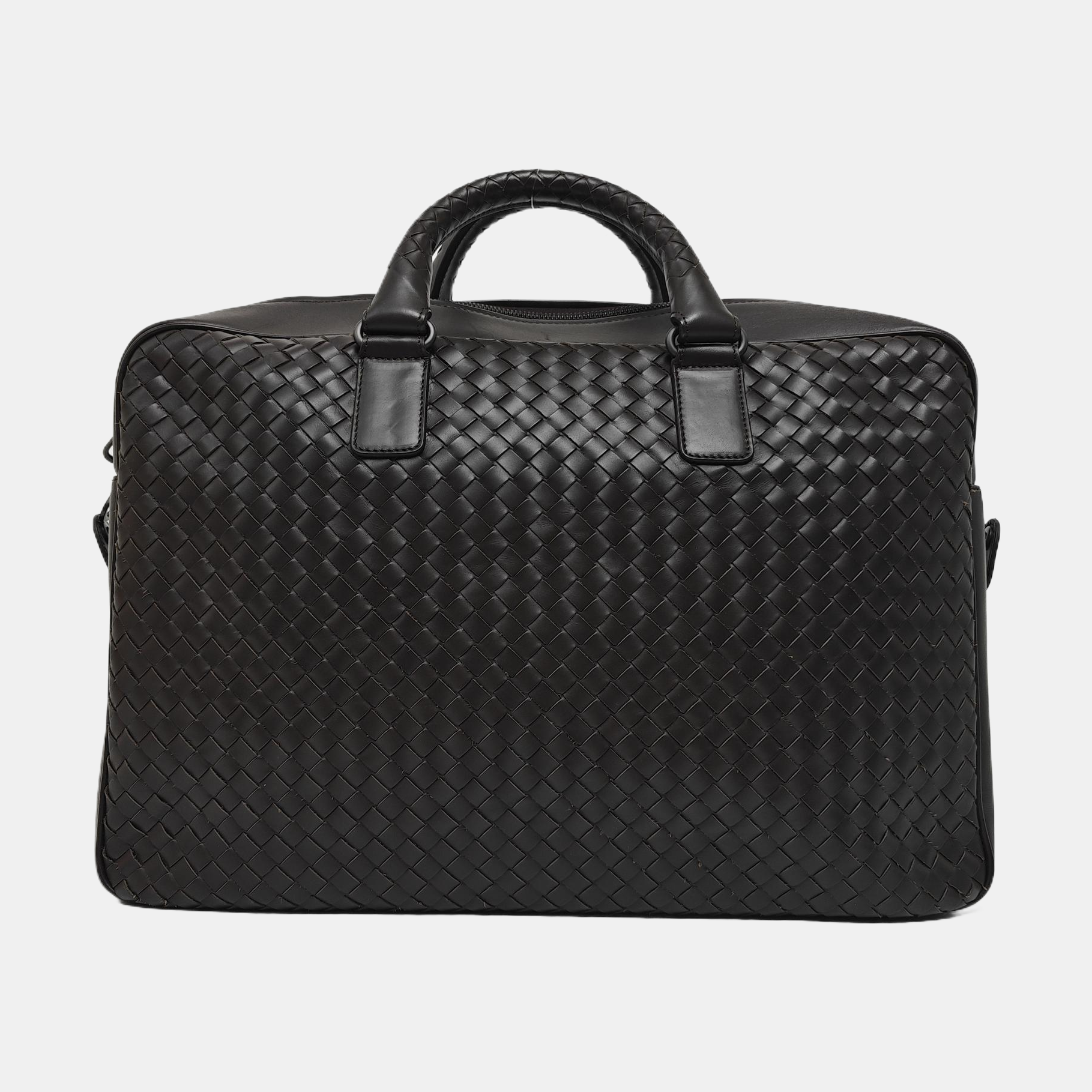 Calfskin Shoulder Bag Brown